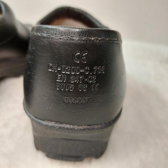 SIKA Black Footwear Birchwood Comfort Work Slip On Shoes - Size 36 (Size 6.5 US) - Picture 5 of 6